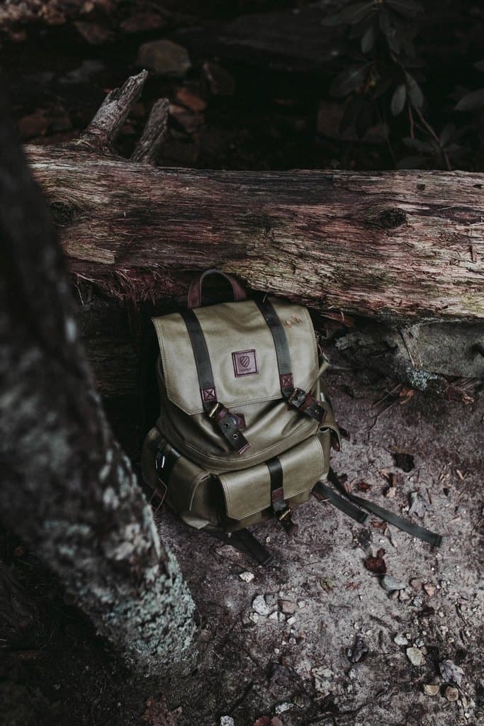 Structured Canvas Daypack