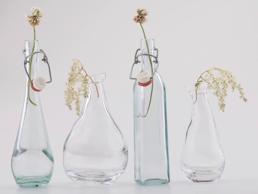 Clear Glass Bud Vase