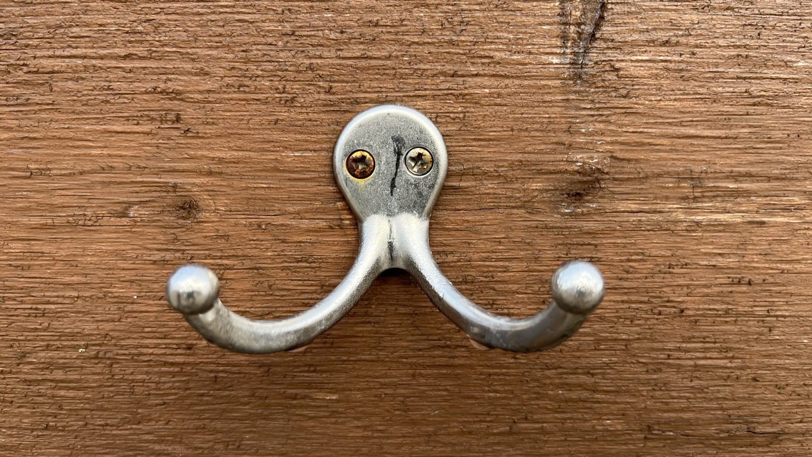 Oak Wall Hook Rail